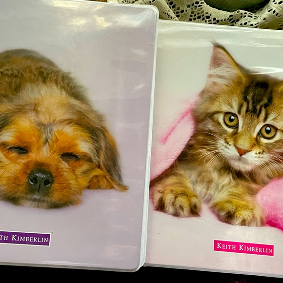 PET THEMED BINDERS KEITH KIMBERLIN - Picture 1 of 7